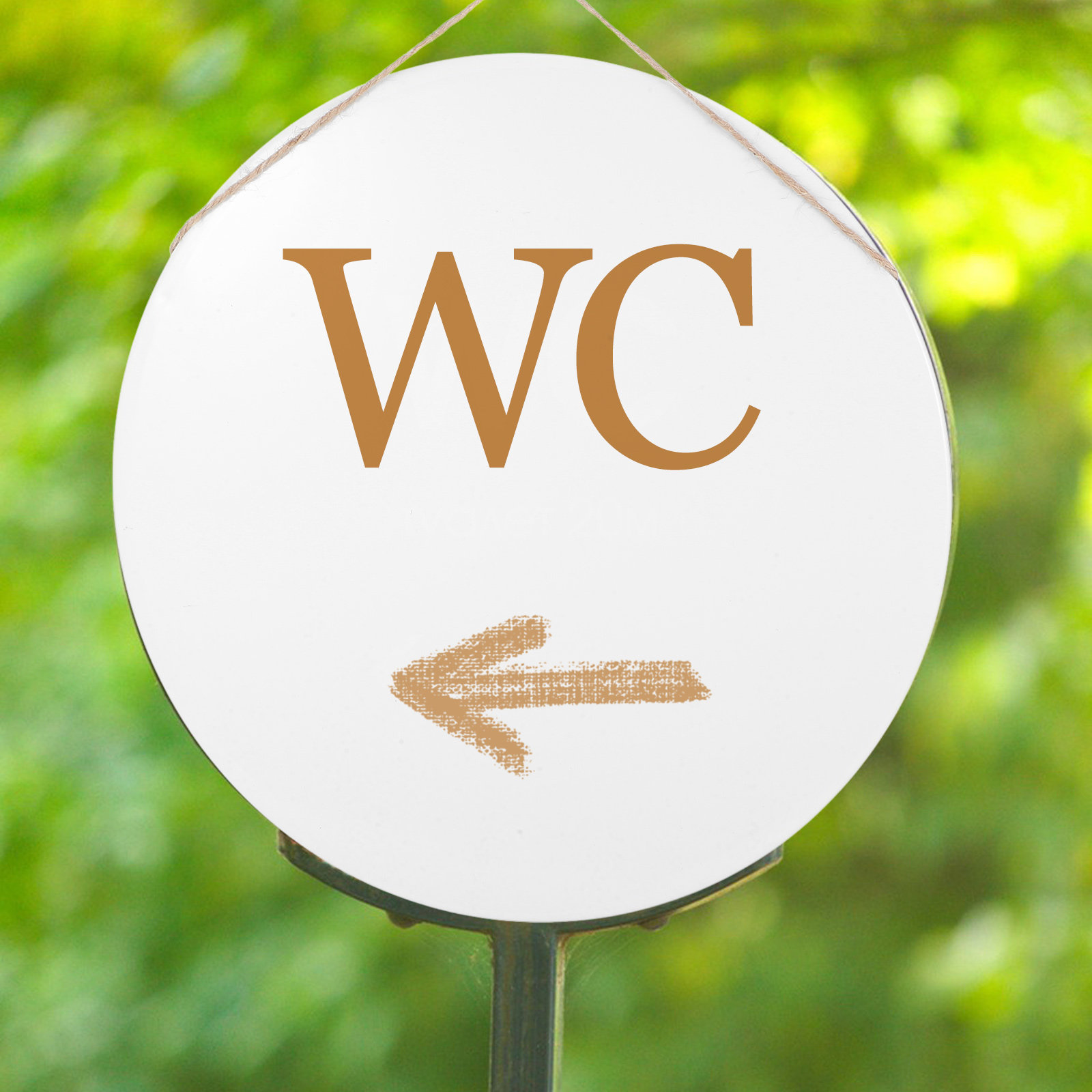 Yard Sign Blank - Insegne Metalliche Bianche per Artigianato e
