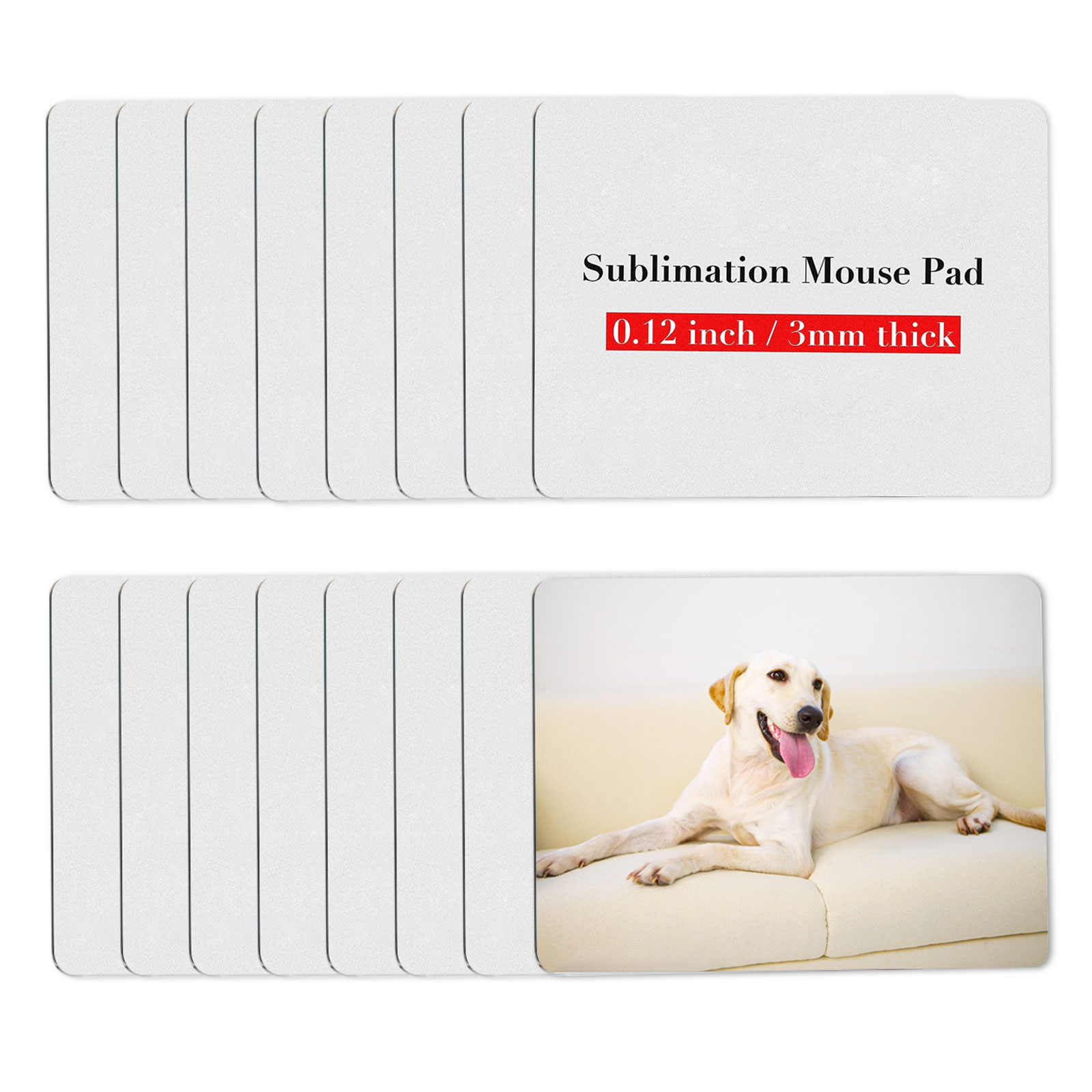 Mouse Pad Blank Sublimation - Tappetino per mouse a sublimazione da