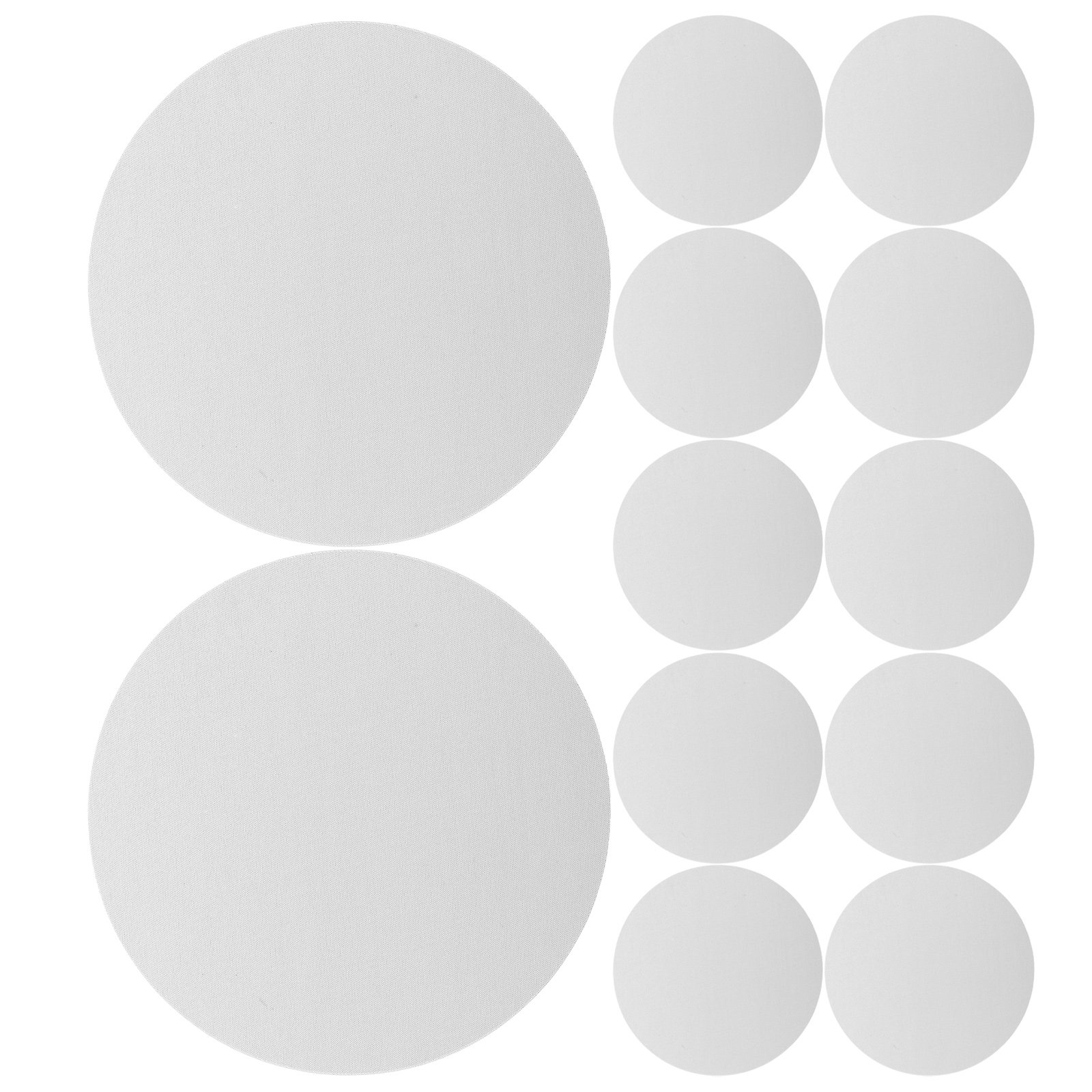 Mouse Pad Blank Sublimation - 12 Tappetini per Mouse Rotondi per