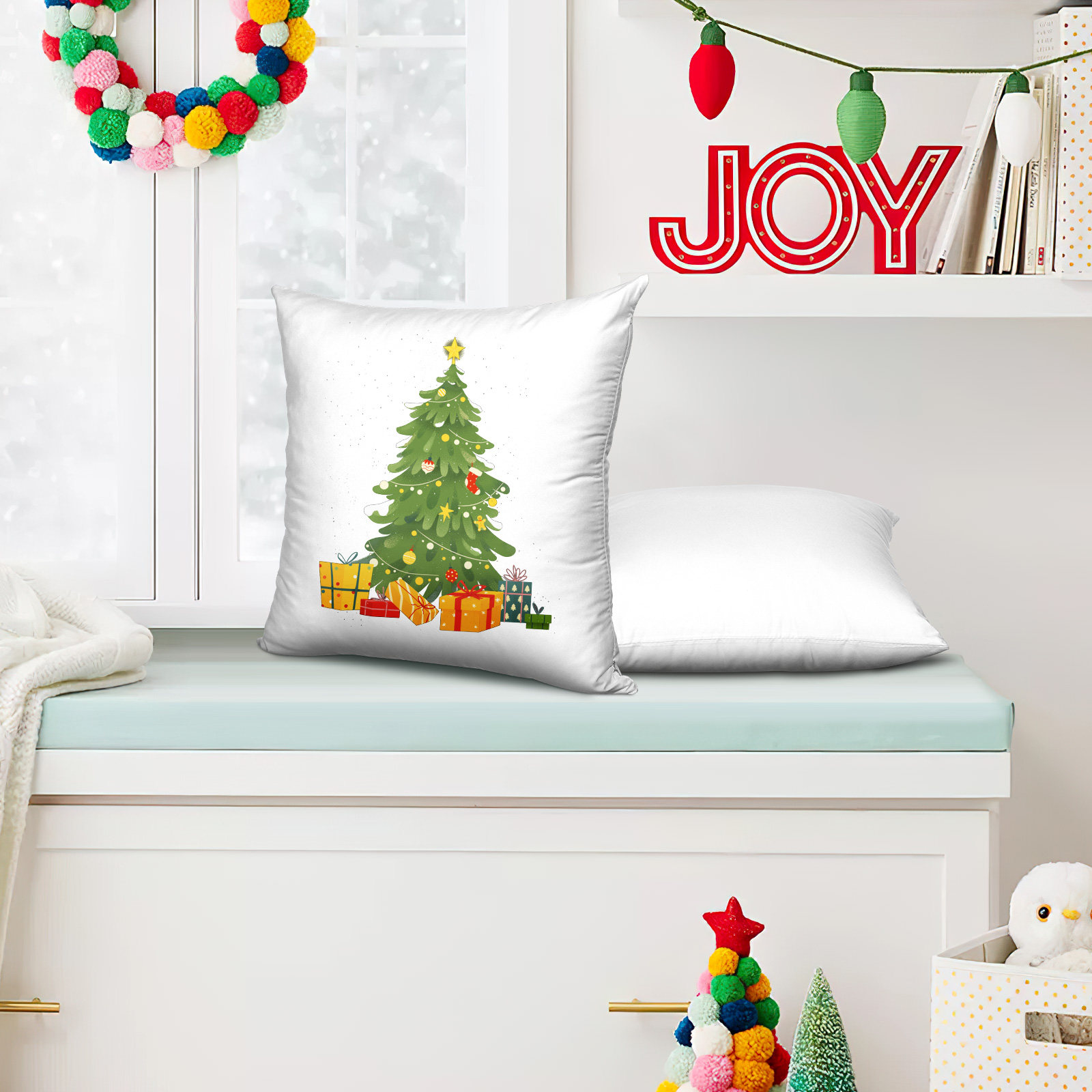 Pillow Cover Sublimation - Set di 4 Federe per Cuscini