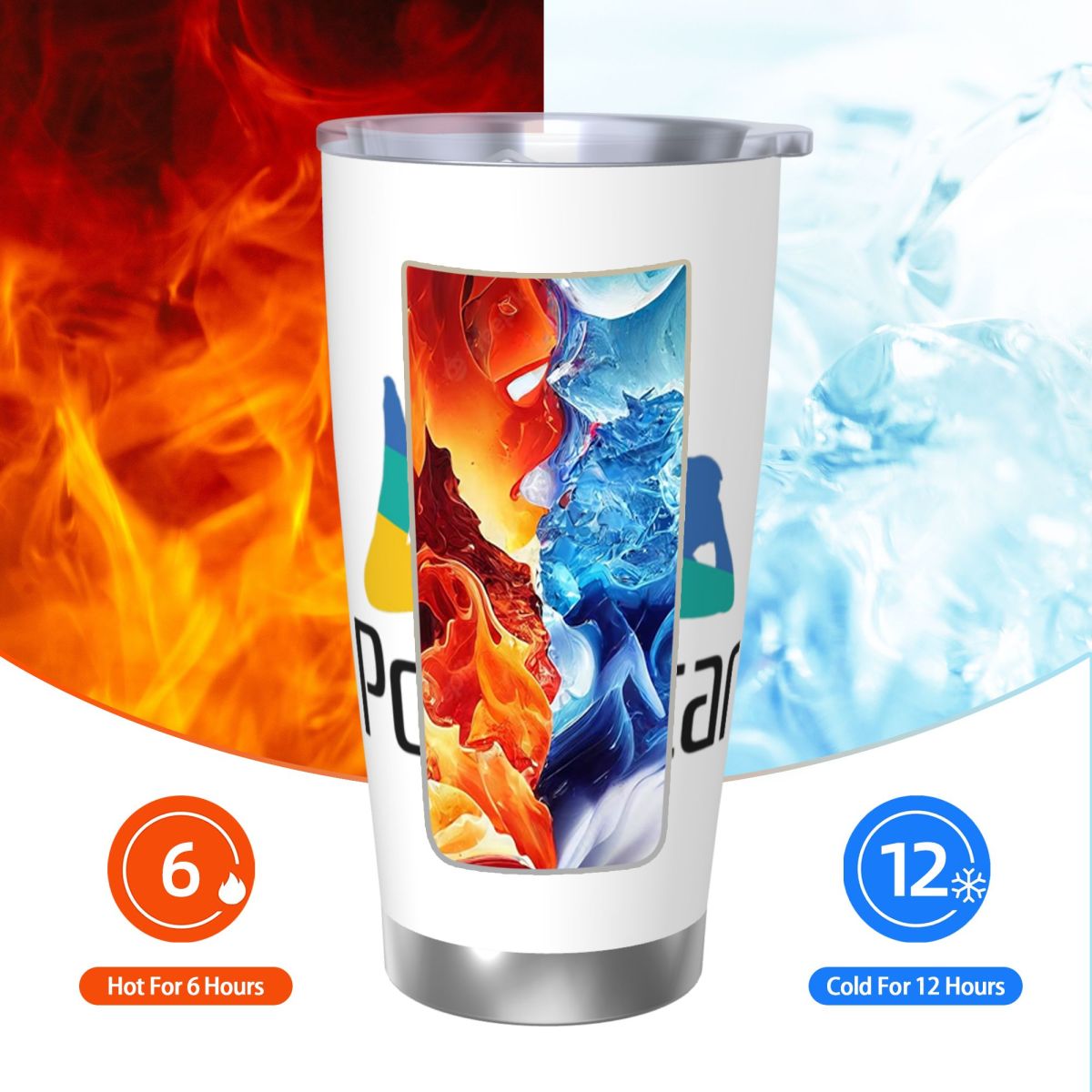 Ps Pron Star Bicchiere in acci - Tumbler 20Oz White recensione e prezzo