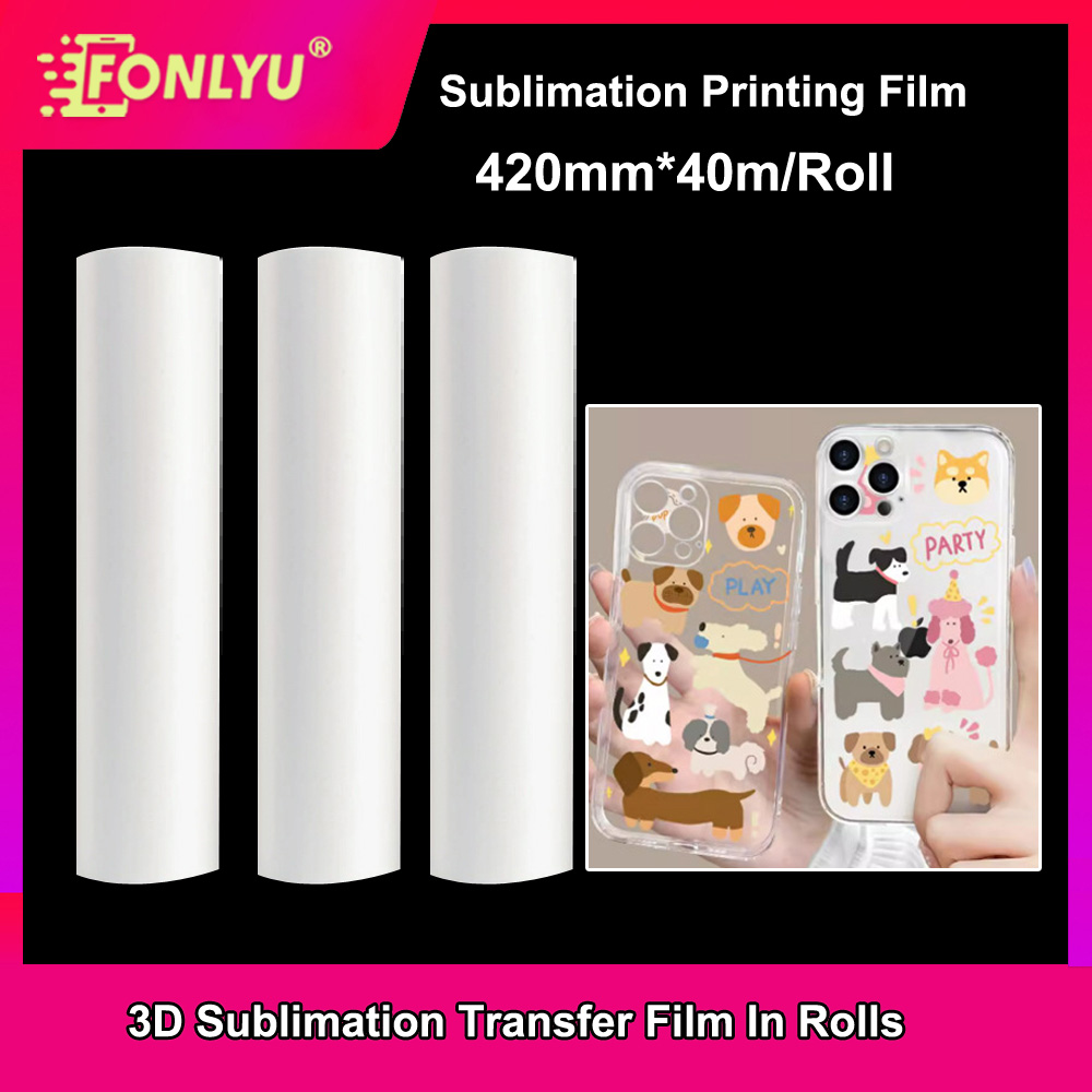 FONLYU 420mm * 40mm Rotolo di  - Phone Case Blank Print recensione e prezzo