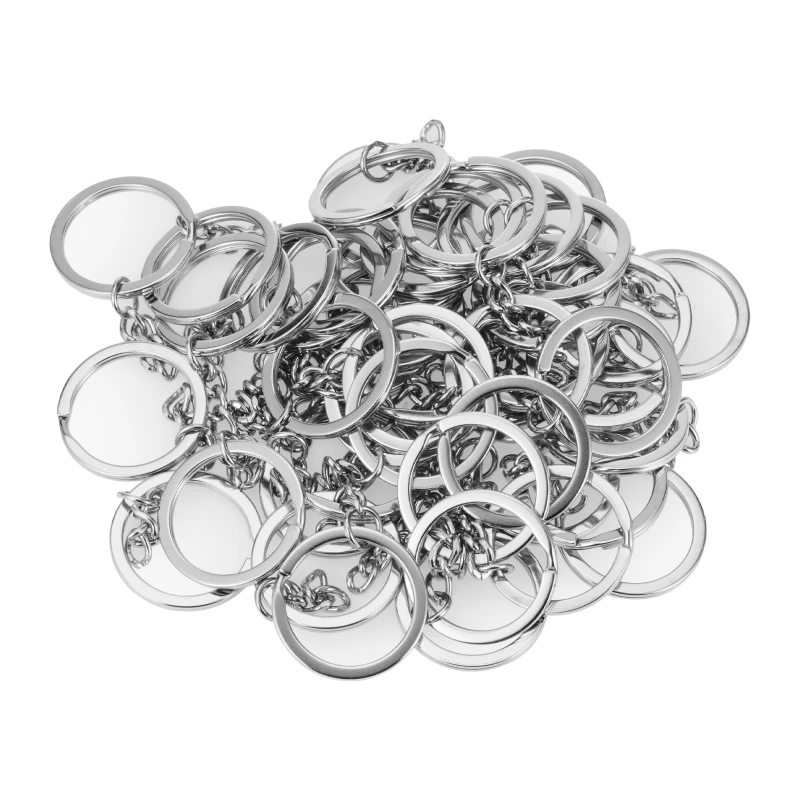 100 pezzi di plastica bianca/m - Button Badge Blank recensione e prezzo