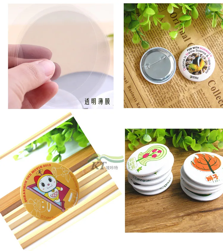 Set di 100 Pezzi per Creazione - Button Badge Blank recensione e prezzo