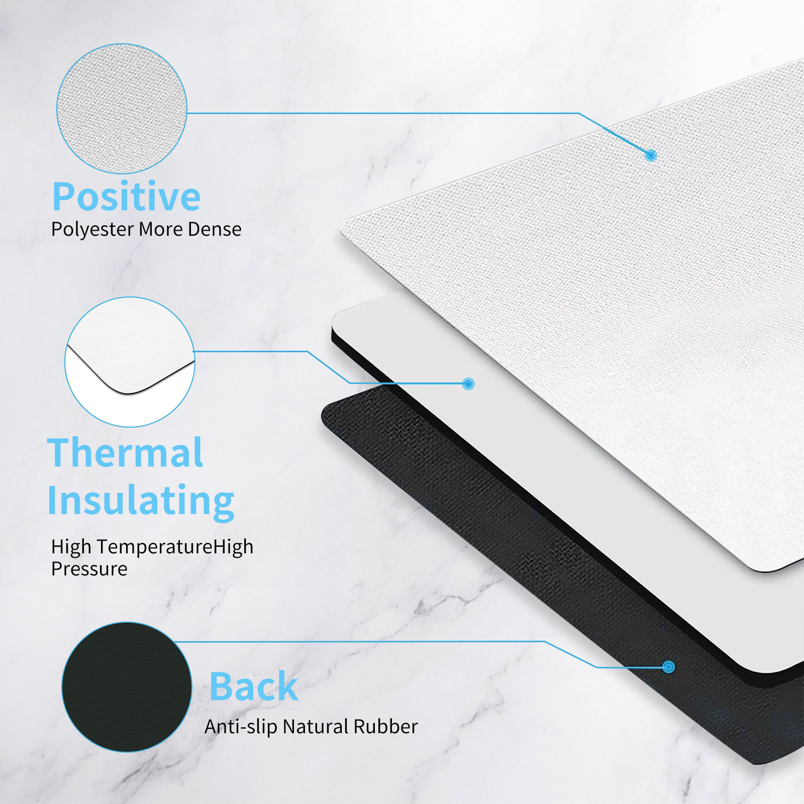 Tappetino per mouse a sublimaz - Mouse Pad Blank Sublimation recensione e prezzo