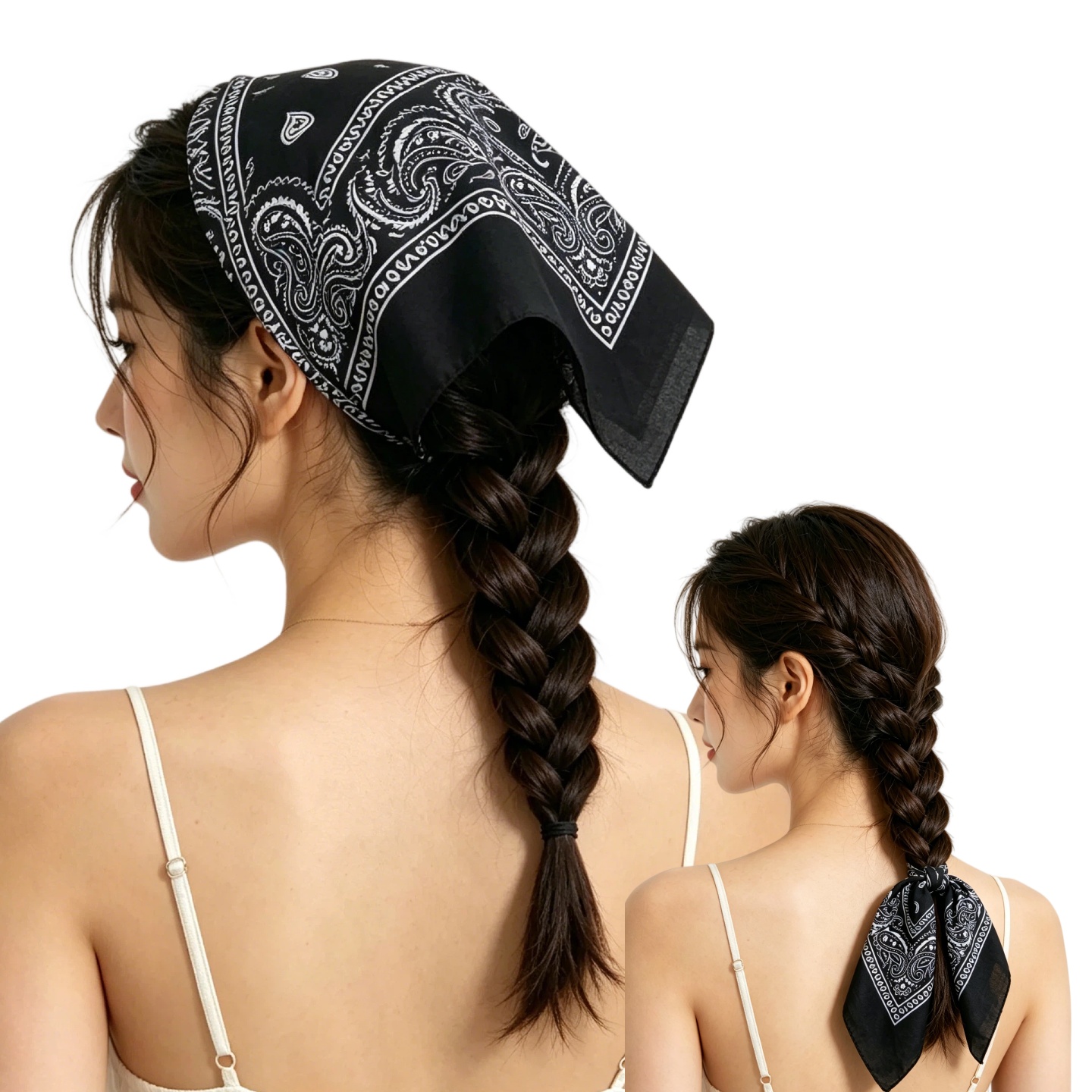 1/2/4/10 Pezzi Sciarpa Hip Hop - Bandana Blank White recensione e prezzo