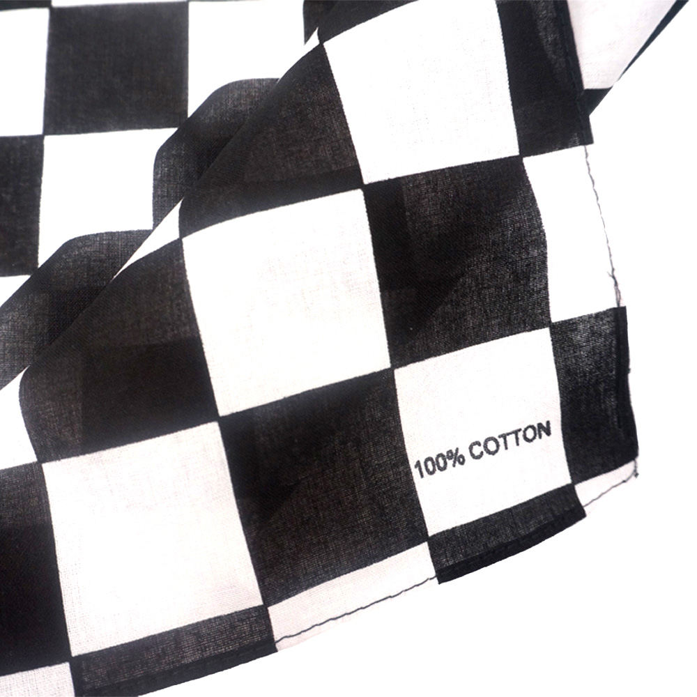 Bandana Bandiera a quadretti B - Bandana Blank White recensione e prezzo
