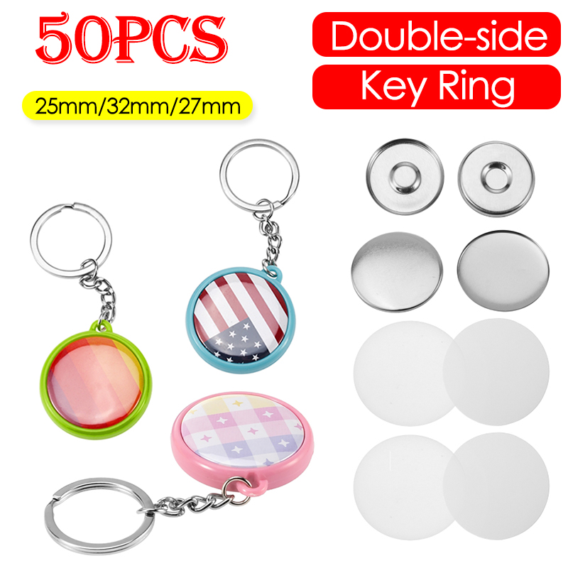 Set da 50 Pezzi di Componenti  - Button Badge Blank recensione e prezzo