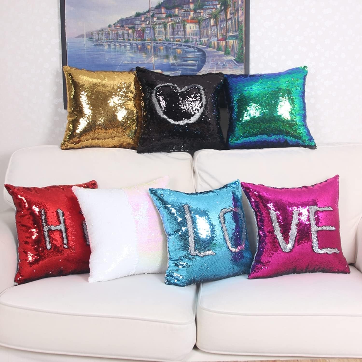 10 pz. Fodere per cuscini deco - Pillow Cover Sublimation recensione e prezzo