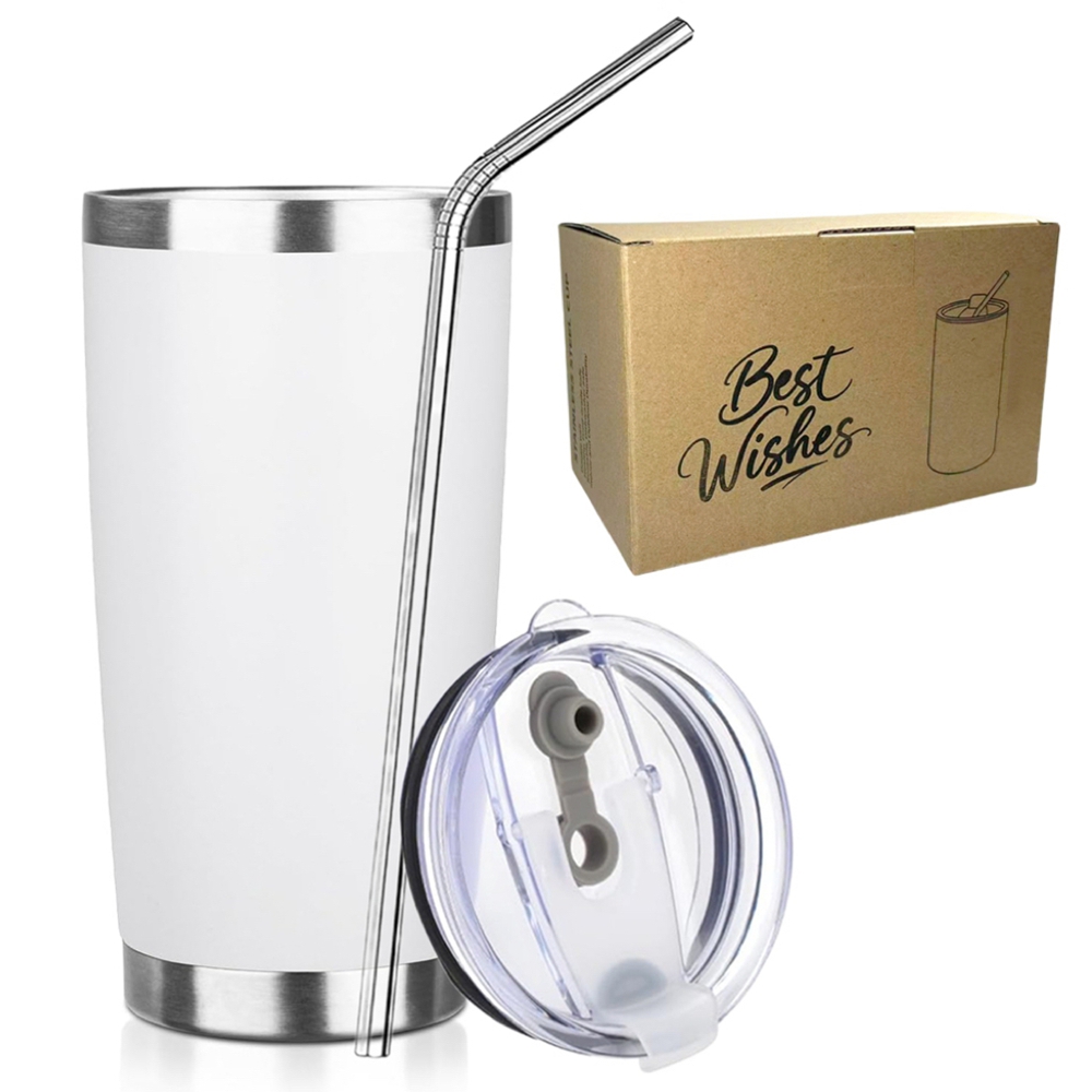 Tazza Termica da 20oz con Cope - Tumbler 20Oz White recensione e prezzo