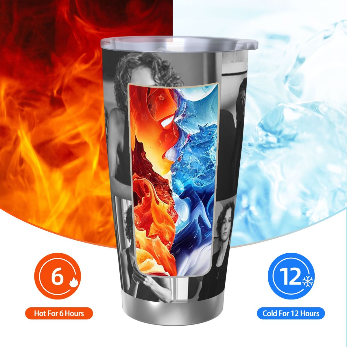 Mason Thames in bianco e nero  - Tumbler 20Oz White recensione e prezzo