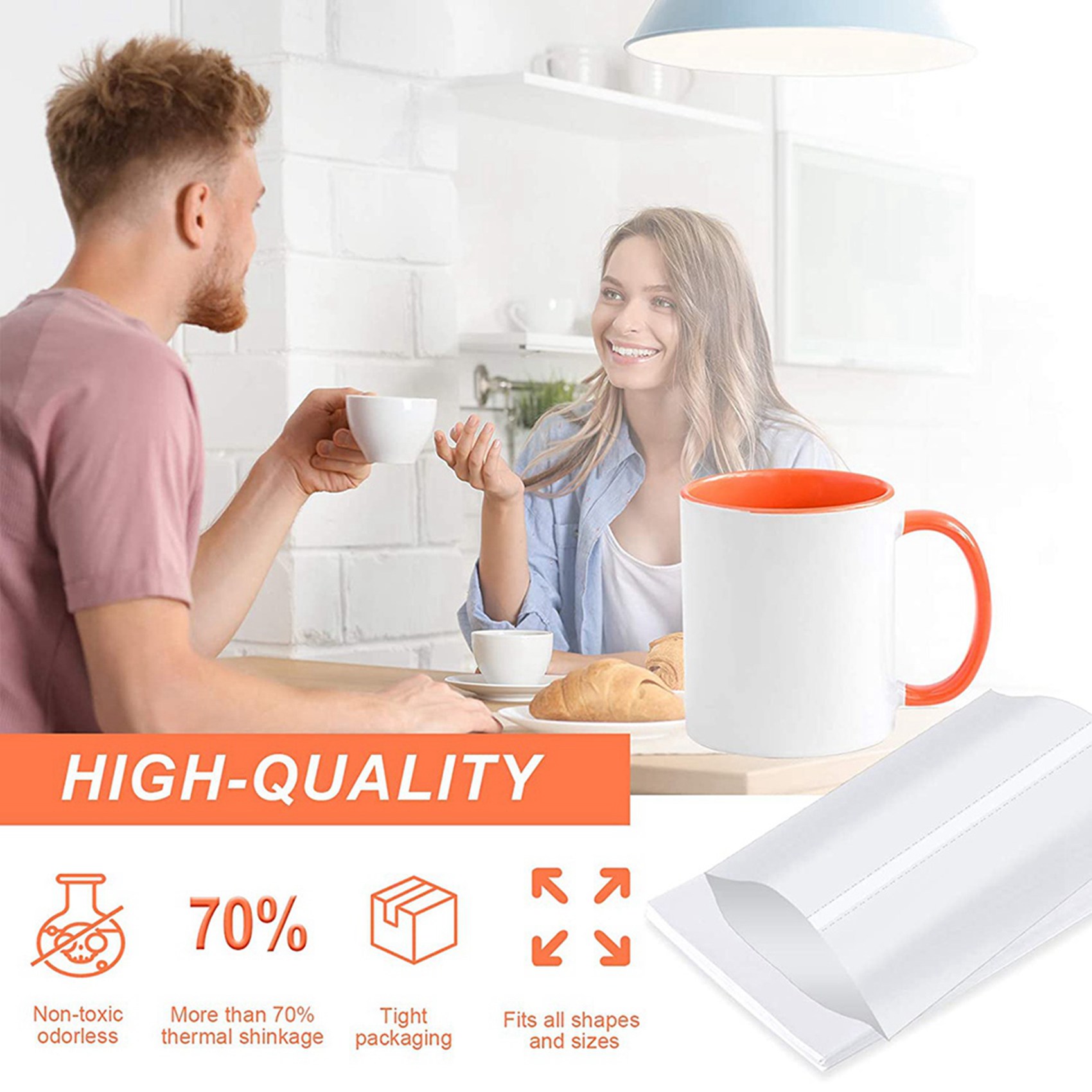 ABBN-8X12 pollici Manicotti te - Sublimation Mug White recensione e prezzo
